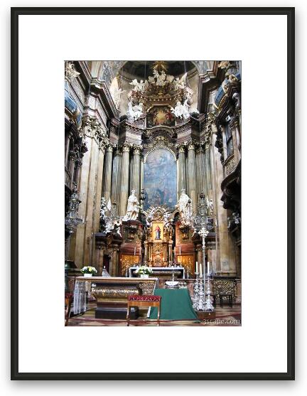 St. Peter's altar Framed Fine Art Print