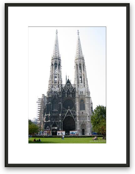Votivkirche (Votive Church) Framed Fine Art Print