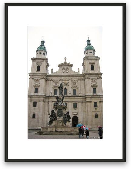 Salzburg Cathedral Framed Fine Art Print