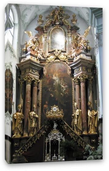 Altar in St. Peter's Fine Art Canvas Print