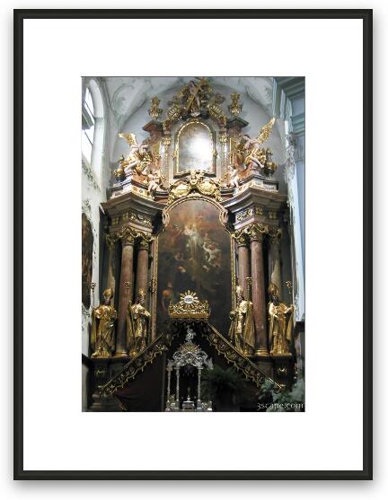 Altar in St. Peter's Framed Fine Art Print