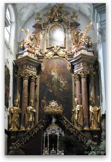 Altar in St. Peter's Fine Art Metal Print