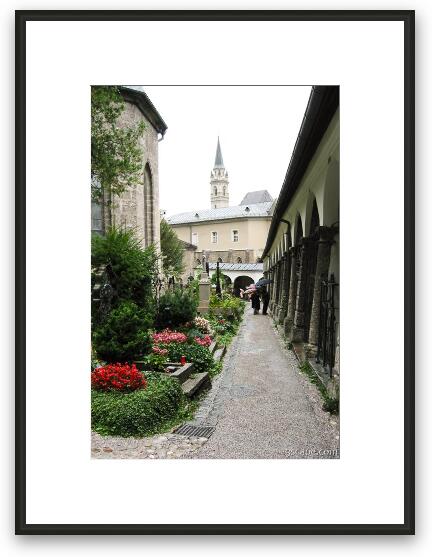 St. Peter's Cemetery and Catacombs Framed Fine Art Print