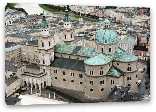Salzburg Cathedral Fine Art Canvas Print