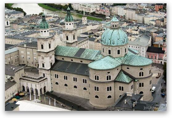 Salzburg Cathedral Fine Art Print