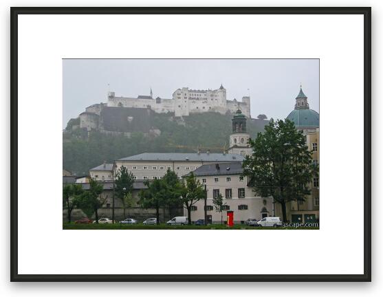 Hohensalzburg Fortress Framed Fine Art Print