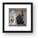 Statues in The Feldherrnhalle - Odeonsplatz (Odeon Square) Framed Print