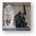 Statues in The Feldherrnhalle - Odeonsplatz (Odeon Square) Metal Print