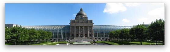 Bavarian State Chancellory (Bayerische Staatskanzlei) Fine Art Metal Print