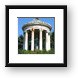 Monopteros, a Grecian love temple (English Gardens). Framed Print