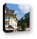 Town below Neuschwanstein Castle Canvas Print