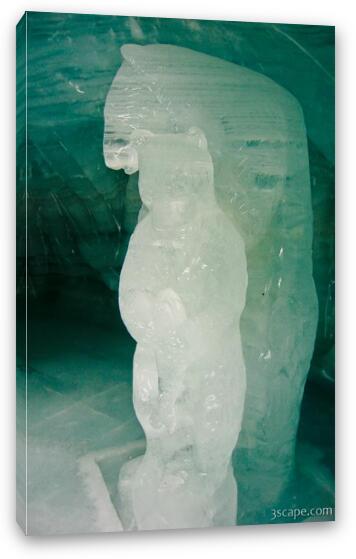 Ice sculptures Fine Art Canvas Print