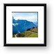 Swiss Alps by train (Jungfraubahnen) Framed Print