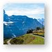 Swiss Alps by train (Jungfraubahnen) Metal Print