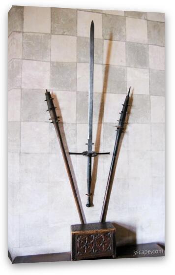 Swords Fine Art Canvas Print