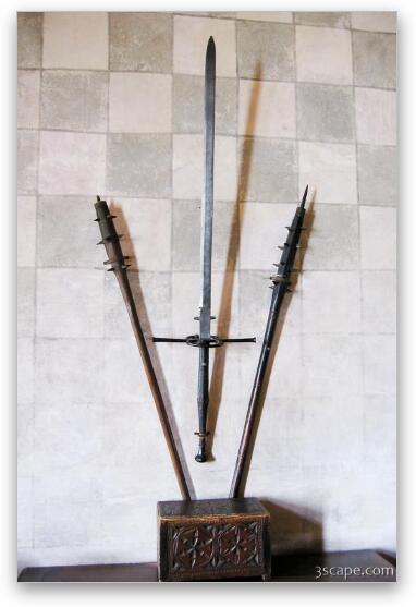 Swords Fine Art Metal Print