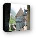 Looking out the window of Chateau de Chillon Canvas Print