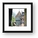 Looking out the window of Chateau de Chillon Framed Print