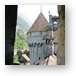 Looking out the window of Chateau de Chillon Metal Print