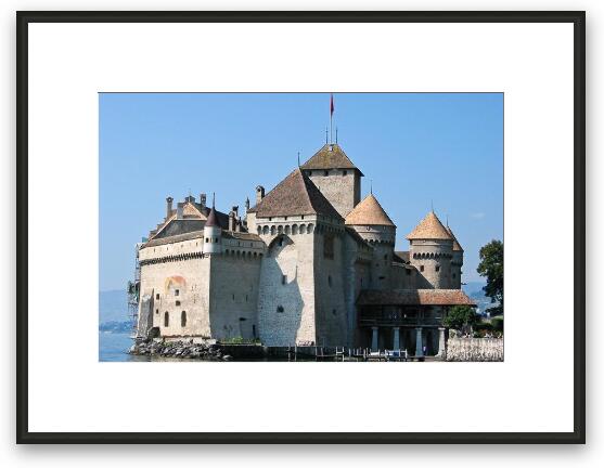 Chateau de Chillon Framed Fine Art Print