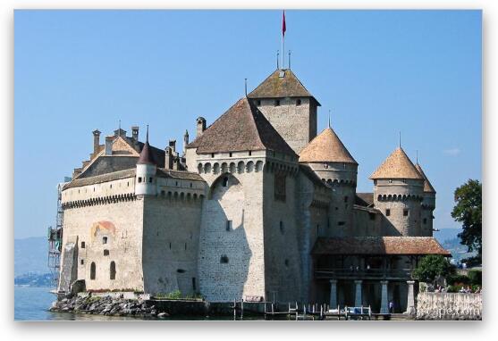 Chateau de Chillon Fine Art Print