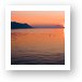 Sunset over Lake Geneva Art Print
