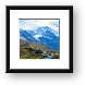 Swiss Alps panoramic (Monch and Jungfrau) Framed Print