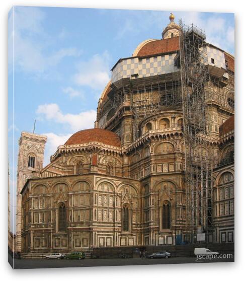 The Duomo (Santa Maria del Fiore) Fine Art Canvas Print