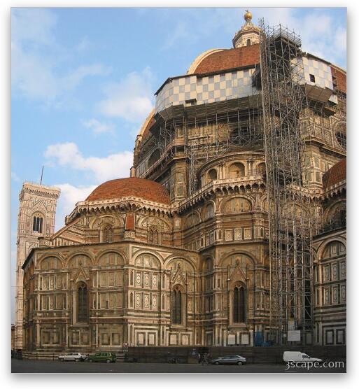 The Duomo (Santa Maria del Fiore) Fine Art Metal Print