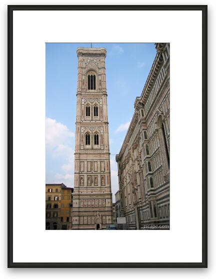 Duomo Bell Tower Framed Fine Art Print