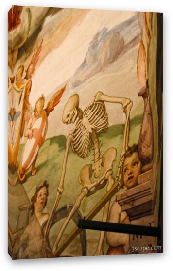 Inside the dome (Santa Maria del Fiore) Fine Art Canvas Print