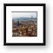 Florence from above Framed Print
