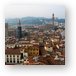 Florence from above Metal Print