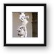 Abduction of Sabine Woman Statue Framed Print