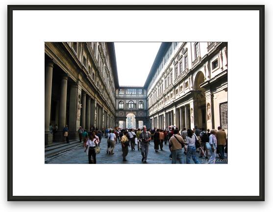 Palazzo degli Uffizi Framed Fine Art Print