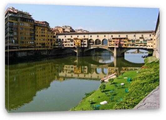 Ponte Vecchio on the Arno River Fine Art Canvas Print