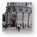 Base of the Leaning Tower of Pisa Metal Print