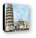 Leaning Tower and Cathedral of Pisa Canvas Print
