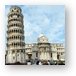 Leaning Tower and Cathedral of Pisa Metal Print
