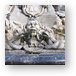 Sculpture fountain in front of the Pantheon Metal Print