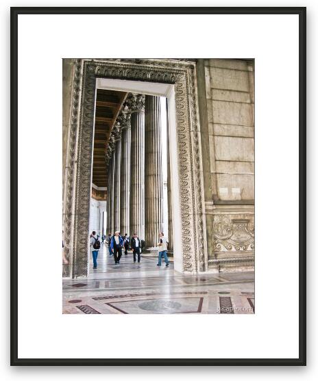 Monumento Vittorio Emanuele Framed Fine Art Print