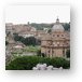 Old Rome with Colosseum Metal Print
