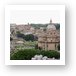 Old Rome with Colosseum Art Print
