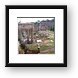 The Roman Forum with Arch of Septimius Severus Framed Print
