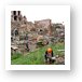 Workers at the Roman Forum Art Print