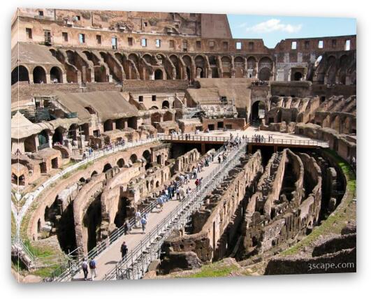 The Colosseum Fine Art Canvas Print
