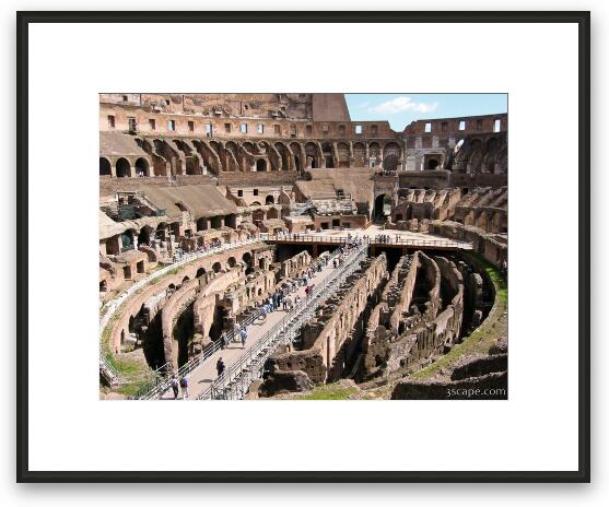 The Colosseum Framed Fine Art Print