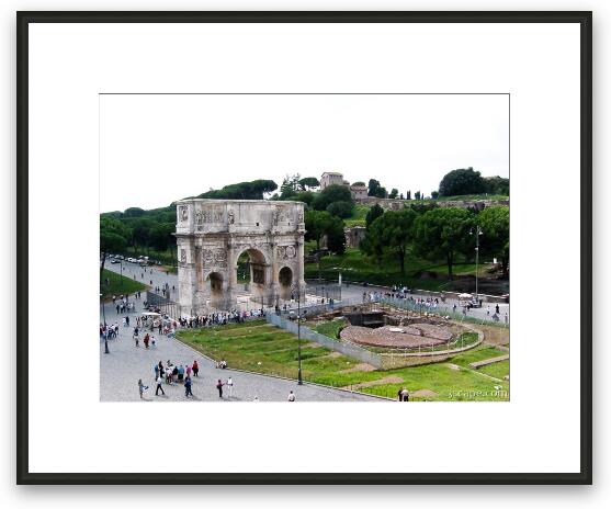 The Arch of Constantine Framed Fine Art Print