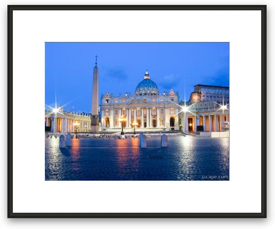 St. Peter's Square Framed Fine Art Print