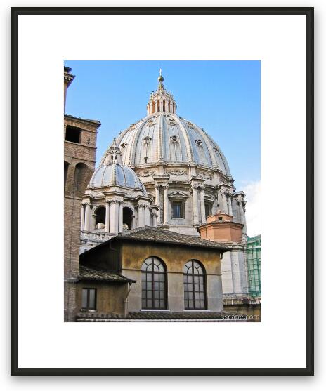 Dome of St. Peter's Framed Fine Art Print